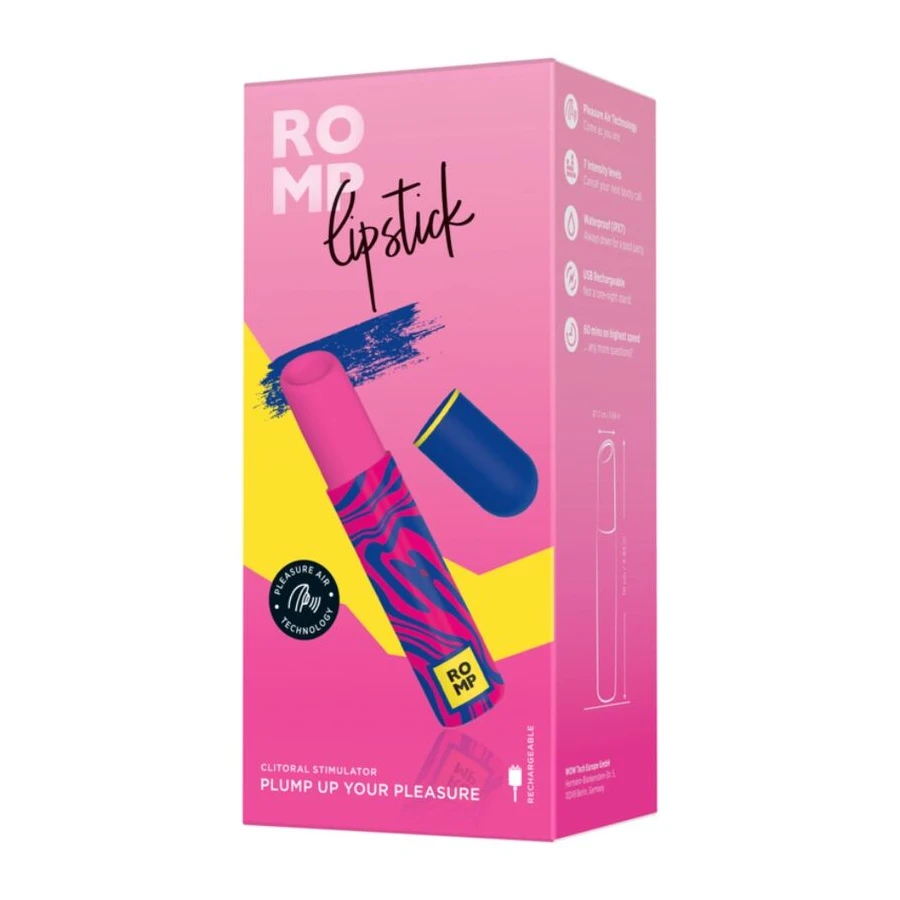 ROMP  KLITORALSTIMULIERENDER LIPPENSTIFT MIT 7 STUFEN